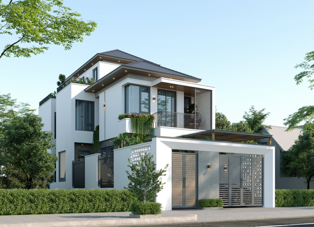 Mẫu nhà biệt thự đẹp