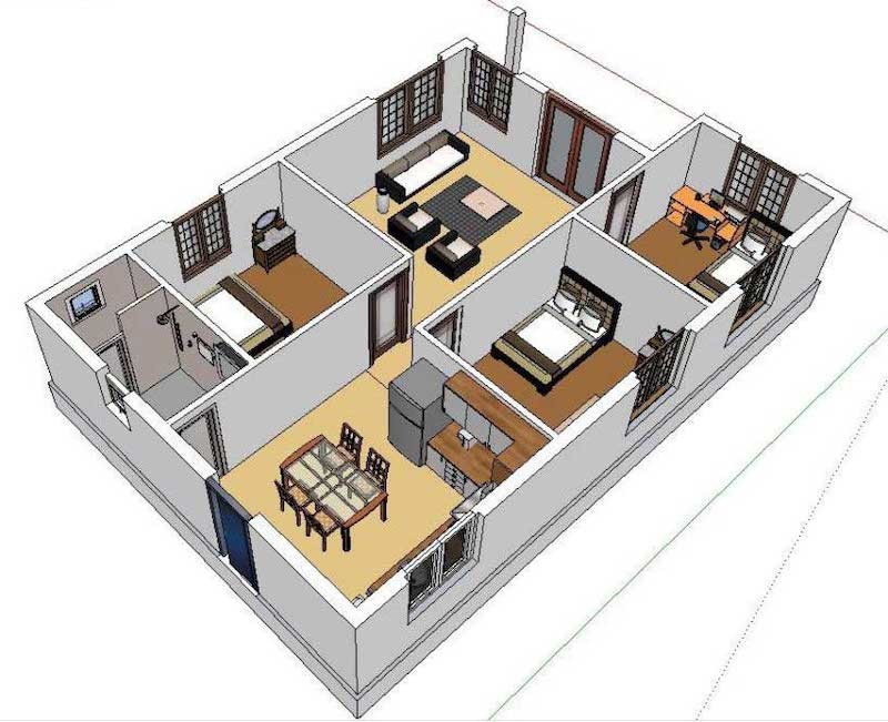 Thiết kế thi công nhà Qụỳnh Phụ