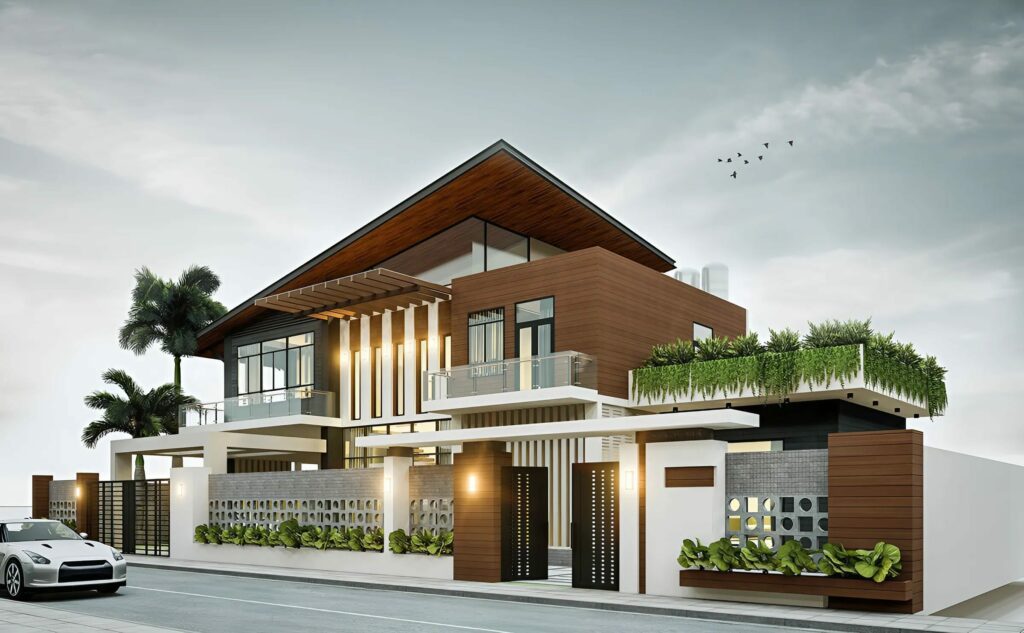Biệt thự kết hợp kinh doanh