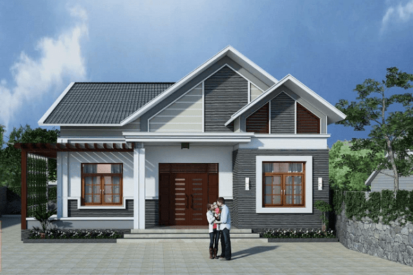 Xây nhà mái Thái ở Phù Cừ